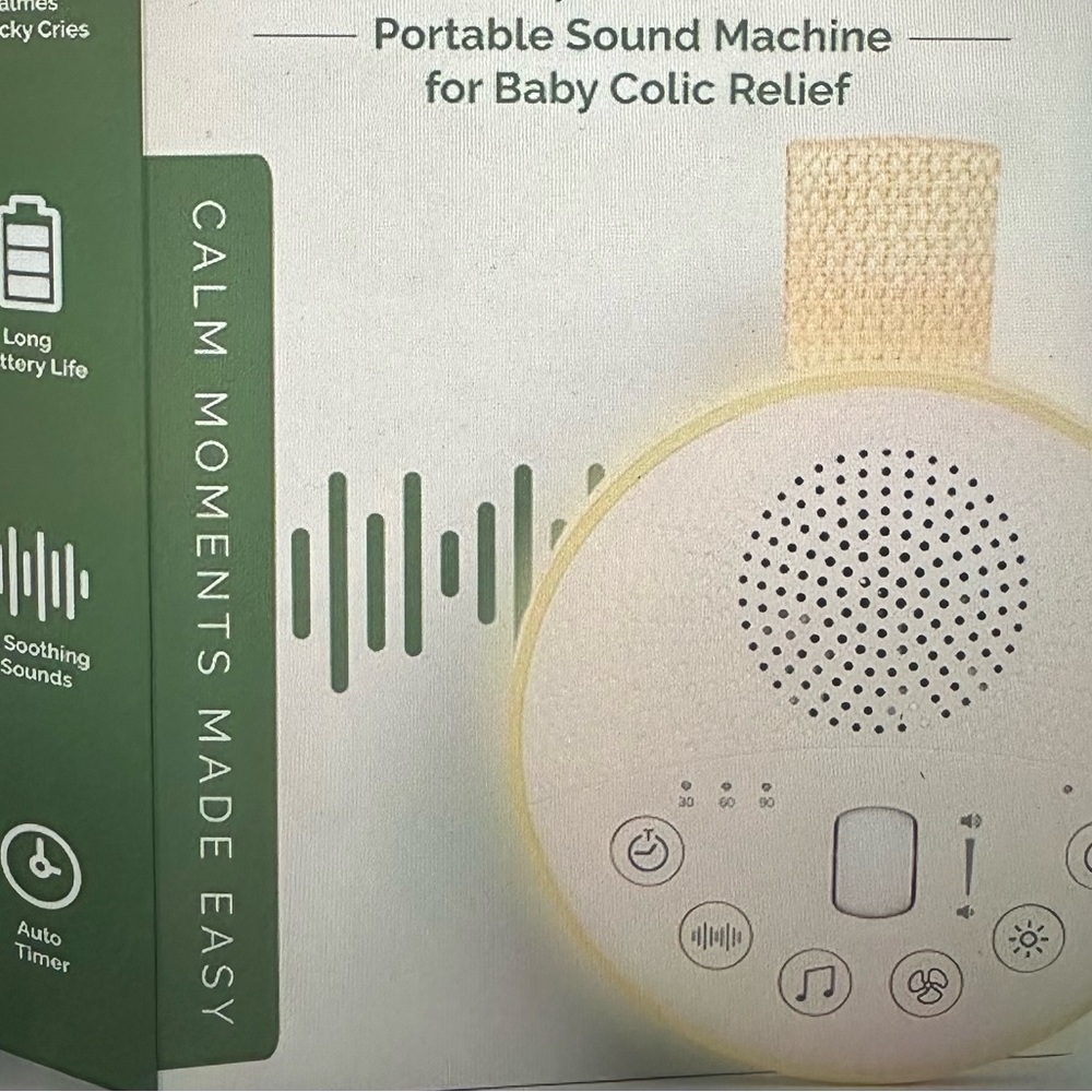 Portable Sound Machine - Cream